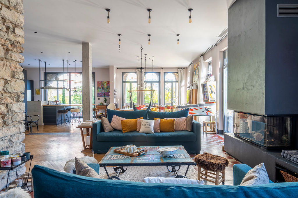 Villa Campestra avec piscine, terrasses et jardin