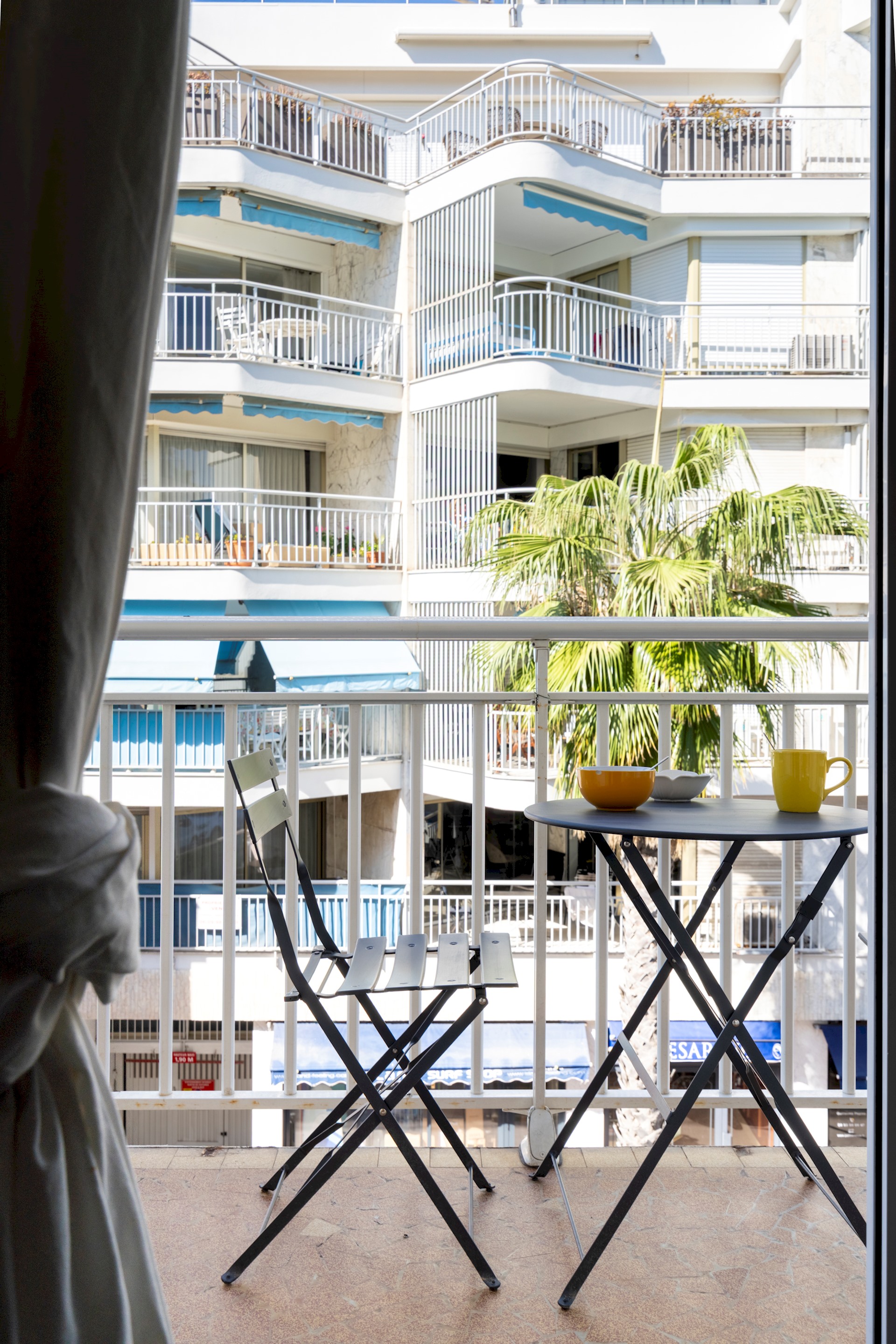Le Palm Beach aperçu mer avec balcon proche plages