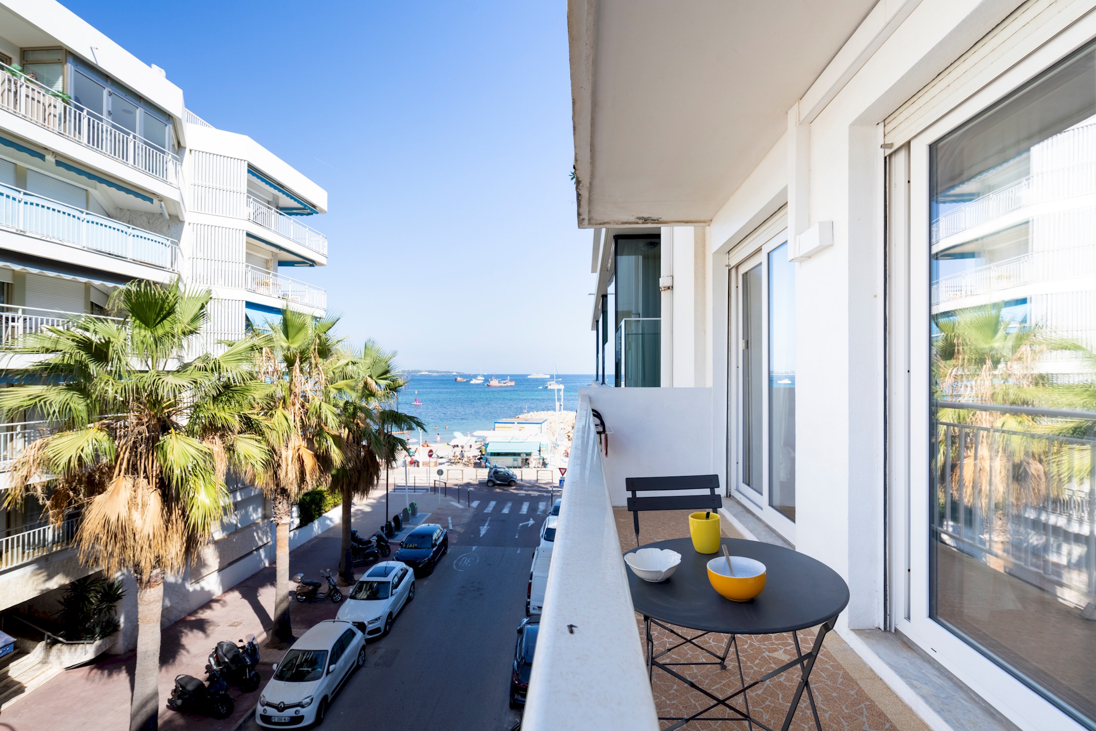 Le Palm Beach aperçu mer avec balcon proche plages