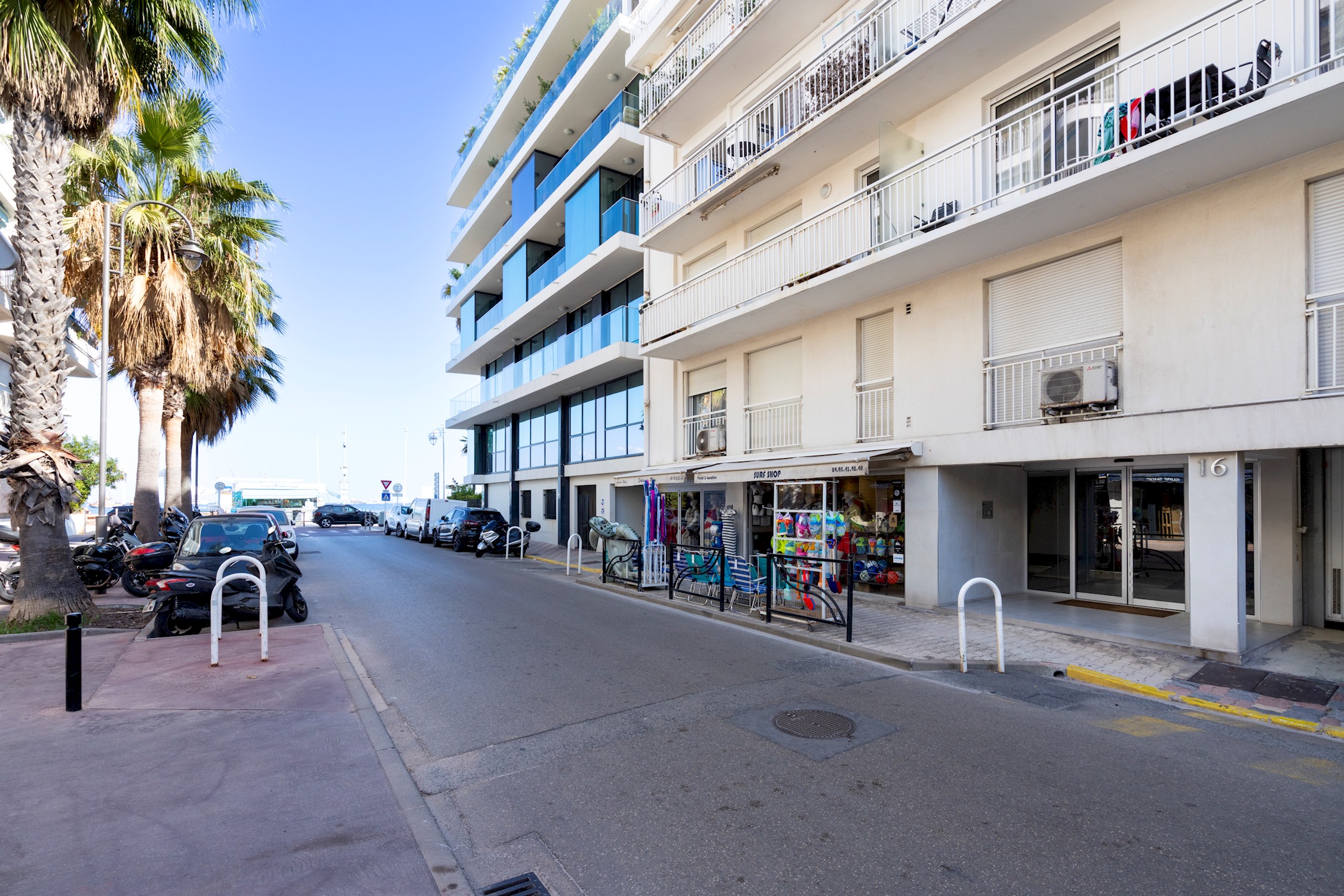 Le Palm Beach aperçu mer avec balcon proche plages